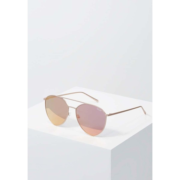 Quay INDIO Okulary przeciwsłoneczne gold/pink Q0151K00B