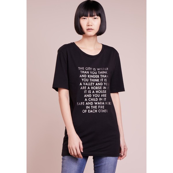 Each x Other LOOSE SHIRT T-shirt basic black EA021D00F