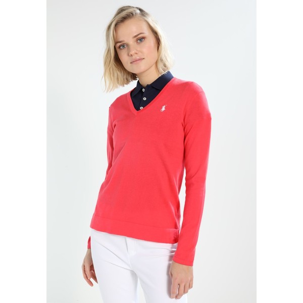 Polo Ralph Lauren Golf Sweter blaze red PO741G00S