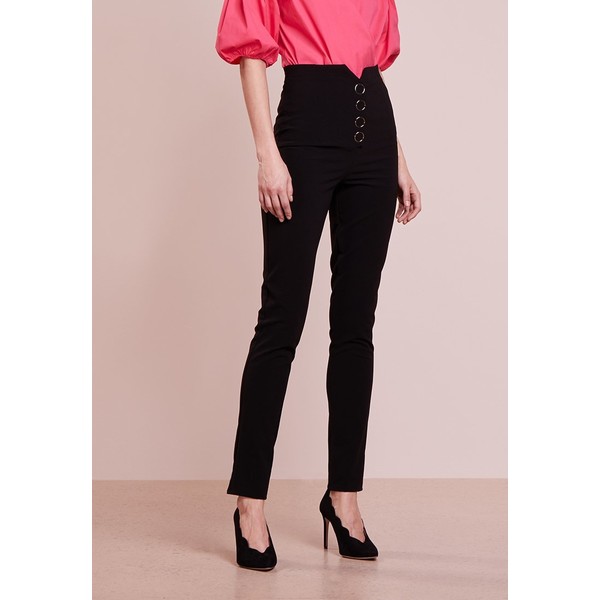 Patrizia Pepe PANTALONI Spodnie materiałowe nero P1421A04Q