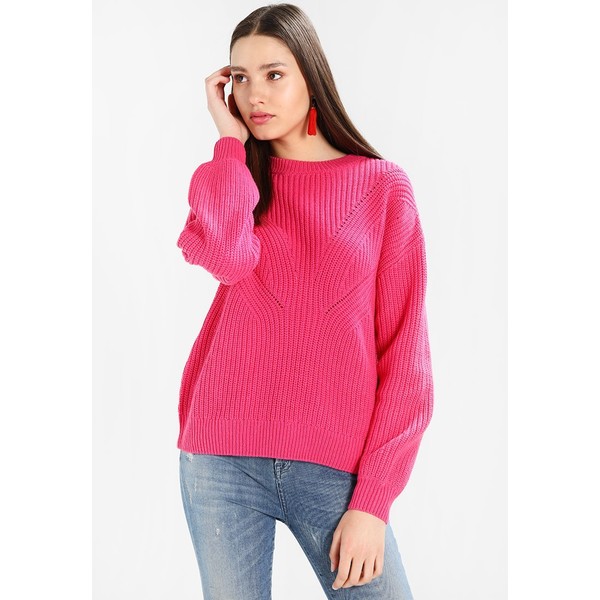 mbyM MALVINA Sweter deep pink MB121I046