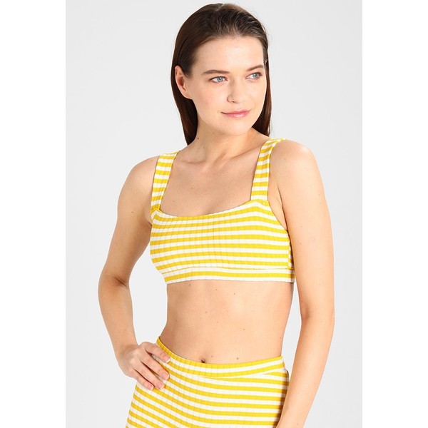 Solid & Striped MADISON Góra od bikini mustard QS681J001