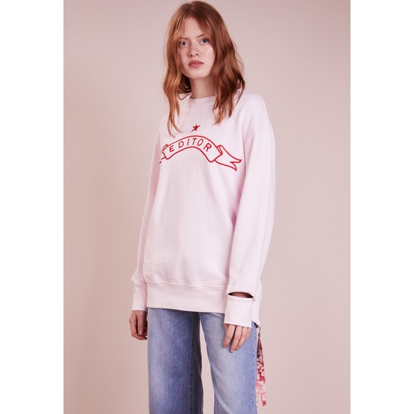 The Editor LONG Sweter pink THH21J006