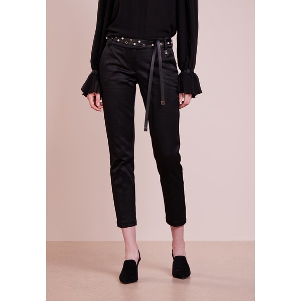 Patrizia Pepe PANTALONI TROUSERS Spodnie materiałowe nero P1421A04S