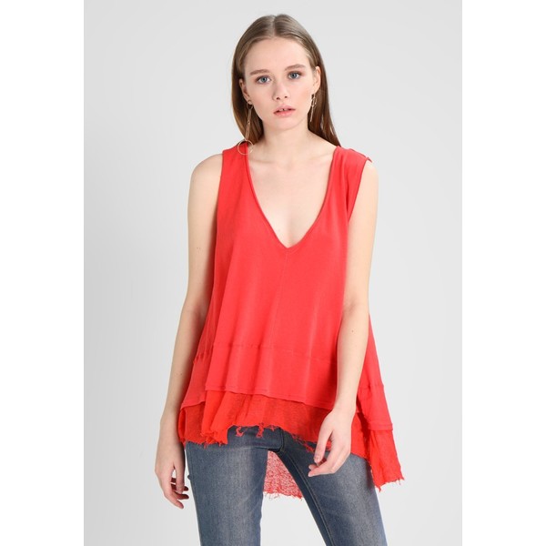 Free People PEACHY TEE Top coral FP021E039