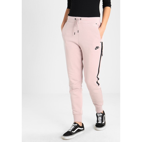Nike Sportswear TECH PANT Spodnie treningowe particle rose/black NI121A01X