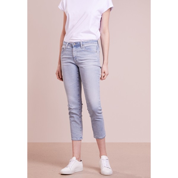 AG Jeans PRIMA CROPPED Jeansy Slim fit light blue AG021N03R