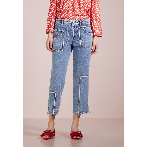 Sportmax Code FELIX Jeansy Relaxed Fit chiaro used XC021N006