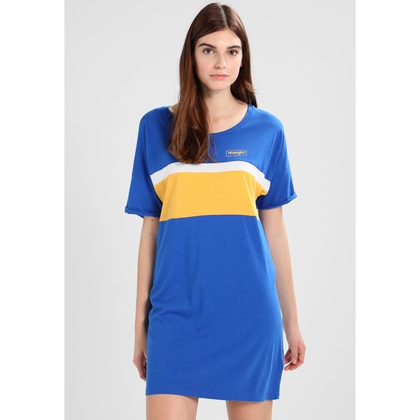 Wrangler TEE DRESS Sukienka z dżerseju nautical blue WR121C00E