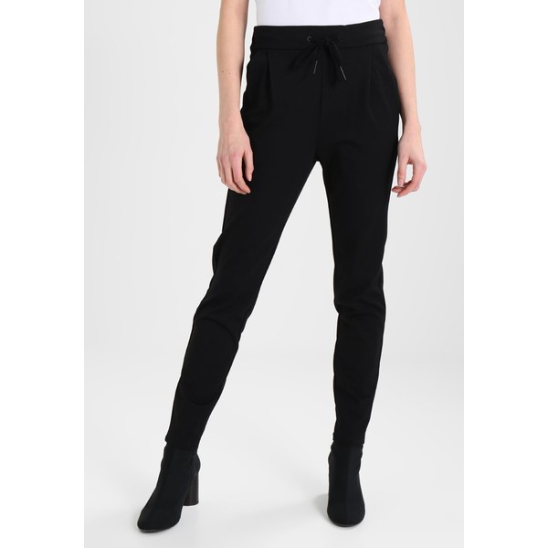 Vero Moda VMEVA LOOSE STRING PANTS Spodnie materiałowe black VE121A0K8