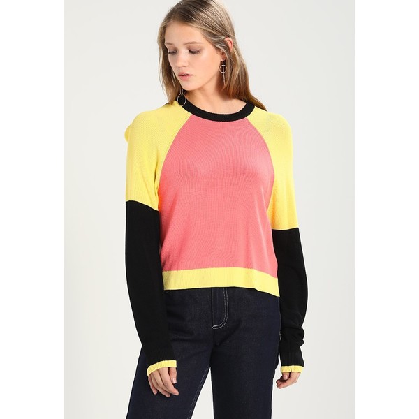TWINTIP Sweter yellow/pink TW421I00R