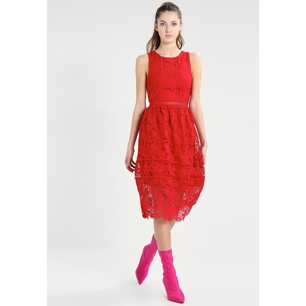 True Decadence Tall DRESS Sukienka letnia red TRH21C009