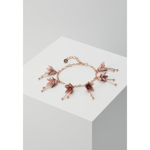 Ted Baker FORTINA MINI FUCHSIA DROP FLOWER BRACELET Bransoletka rosegold-coloured/baby pink TE451L01S
