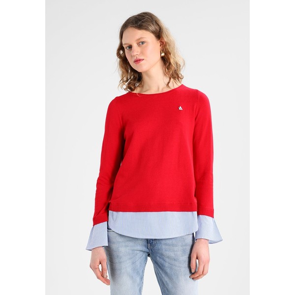 s.Oliver RED LABEL LANGARM Sweter tango red SO221I0OZ