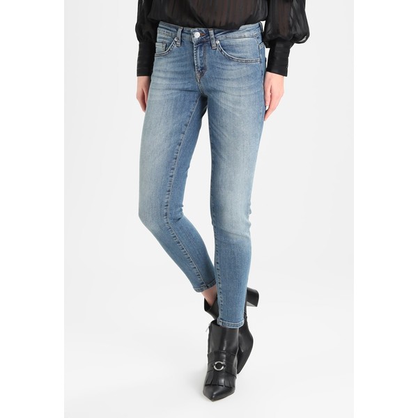 Selected Femme SFIDA CROPPED Jeans Skinny Fit medium blue denim SE521N02A