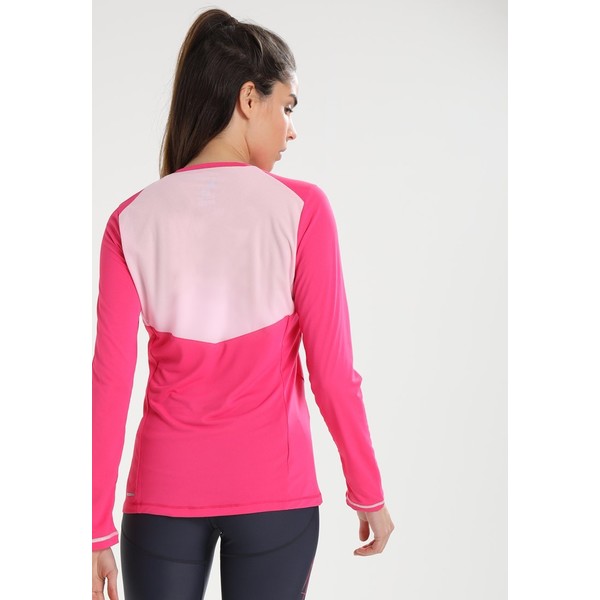 Salomon AGILE TEE Koszulka sportowa pink yarrow SA541D00J