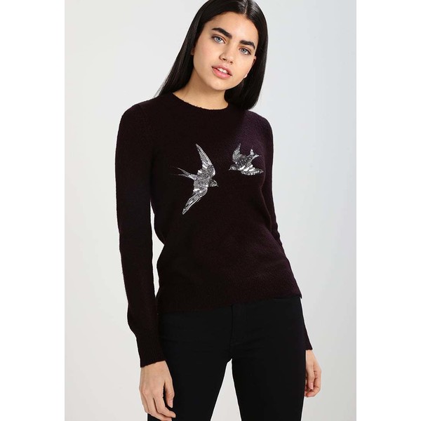 Oasis SWOOPING SWALLOW Sweter wine OA221I04A