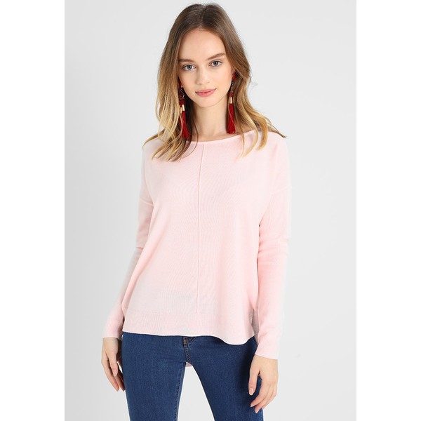 Noisy May Petite NMCHEN BOATNECK LONG Sweter barely pink NM521I00U