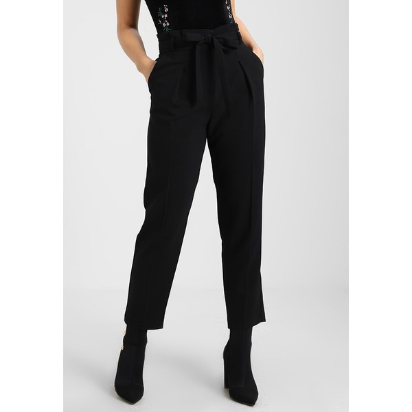 Miss Selfridge Petite CIGARETTE Spodnie materiałowe black PY021A015