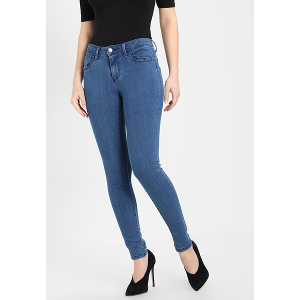 Only Petite ONLRAIN PUSH-UP Jeans Skinny Fit medium blue denim OP421N01R