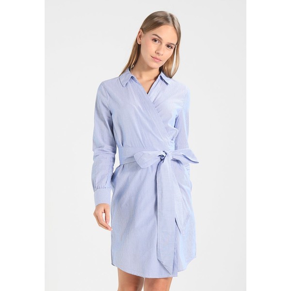 Only Petite ONLROSEL WRAP STRIPE DRESS Sukienka letnia medium blue OP421C01O