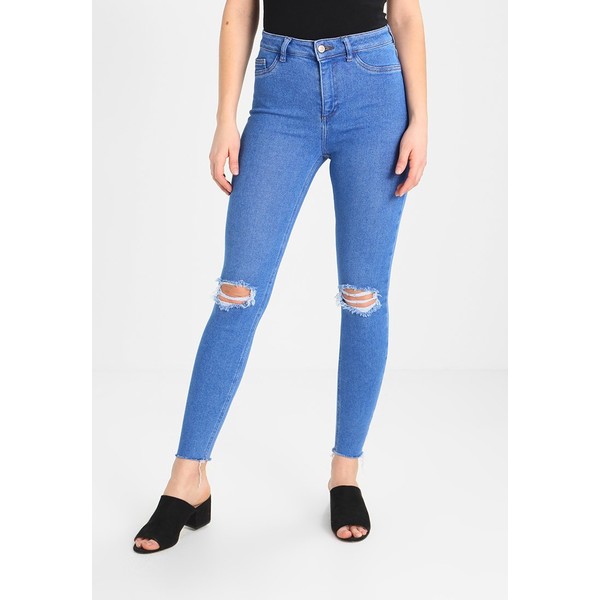 New Look DISCO RIPPED Jeans Skinny Fit bright NL021N0B1