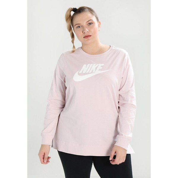 Nike Sportswear TEE Bluzka z długim rękawem barely rose/white NI121D0AG