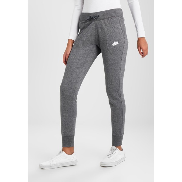 Nike Sportswear PANT TIGHT Spodnie treningowe charcoal heather/dark grey/white NI121A05J