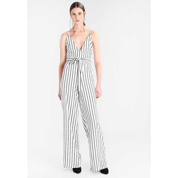 Missguided Tall STRAP BELTED Kombinezon white MIG21T004