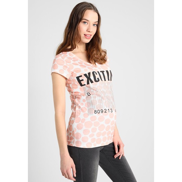LOVE2WAIT SMALL DOTS EXCITING T-shirt z nadrukiem pink LW229G01T