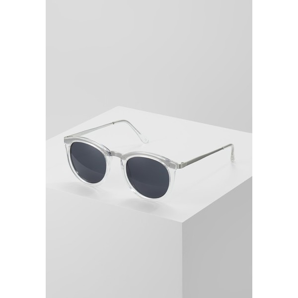 Le Specs NO SMIRKING Okulary przeciwsłoneczne clear/silver-coloured LS151K00F