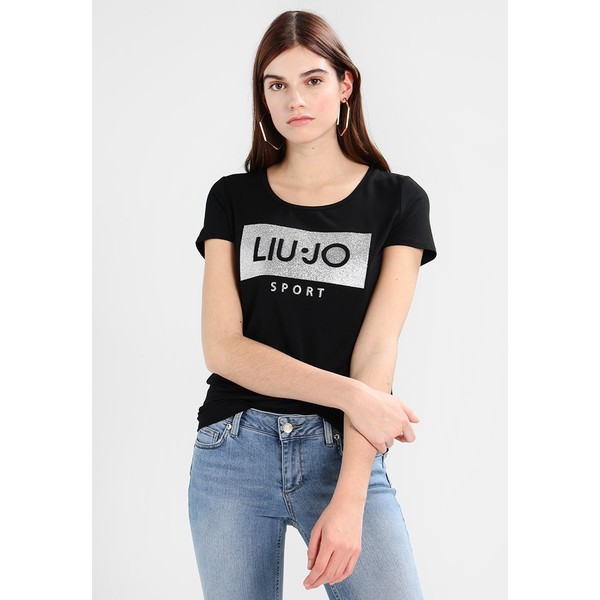 Liu Jo Jeans T-shirt z nadrukiem cloe L2521D00U