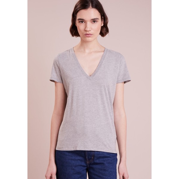 J.CREW NEW TEE T-shirt basic heather soft grey JC421D019