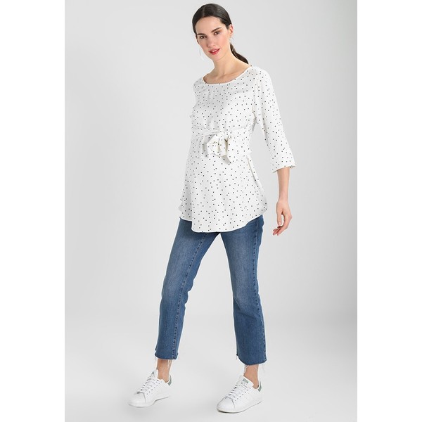 ISABELLA OLIVER SELINA MATERNITY TIE Bluzka off white IS329H008