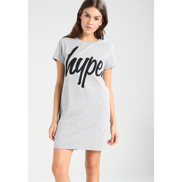 Hype HYPE Sukienka z dżerseju grey HY521C00E
