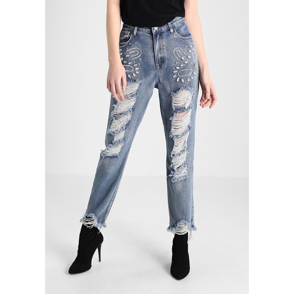 Glamorous Jeansy Relaxed Fit mid stonewash GL921N00T