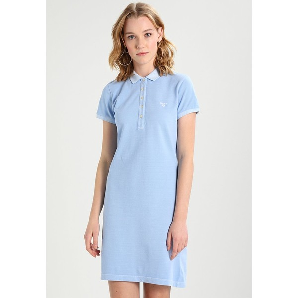 GANT SUNBLEACHED DRESS Sukienka letnia capri blue GA321C037