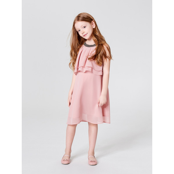 Mohito Sukienka z falbaną dla dziewczynki LITTLE PRINCESS SZ264-39X