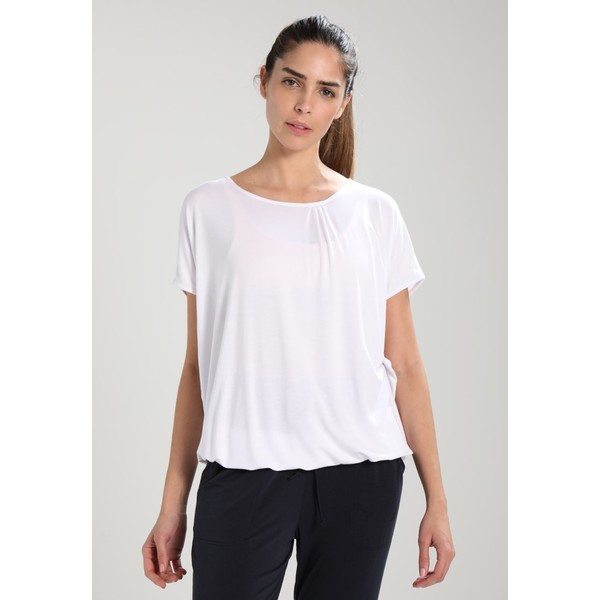 Curare Yogawear WIDE T-shirt basic white CY541D017