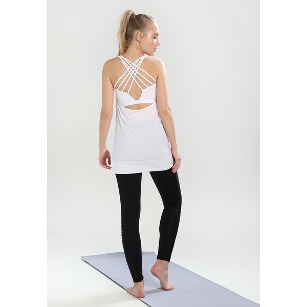 Curare Yogawear MATERIALMIX Top white CY541D00X