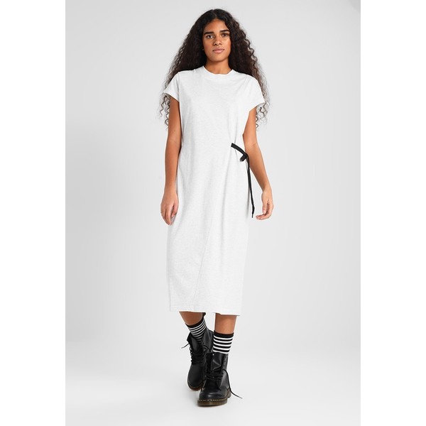 Cheap Monday ELSE DRESS Sukienka z dżerseju white melange CH621C01Q
