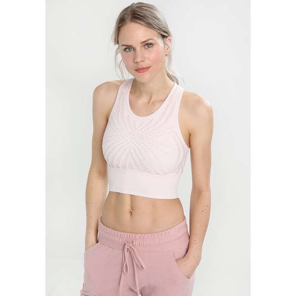 Casall YOGA OPEN STRUCTURE Top blush pink C4441D02N
