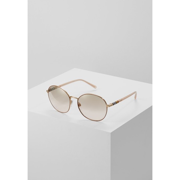 Burberry Okulary przeciwsłoneczne light brown/grad gold-coloured BU751K00D