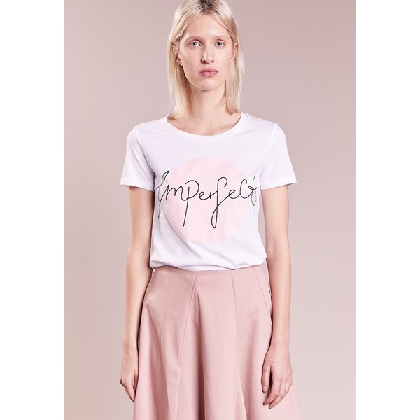 Bruuns Bazaar CLEO PRINT TEE T-shirt z nadrukiem pink dogwood BR321D014