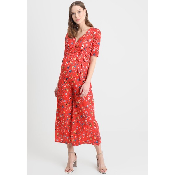Bluebelle Maternity FLORALCULLOTTES Kombinezon red BLH29D000