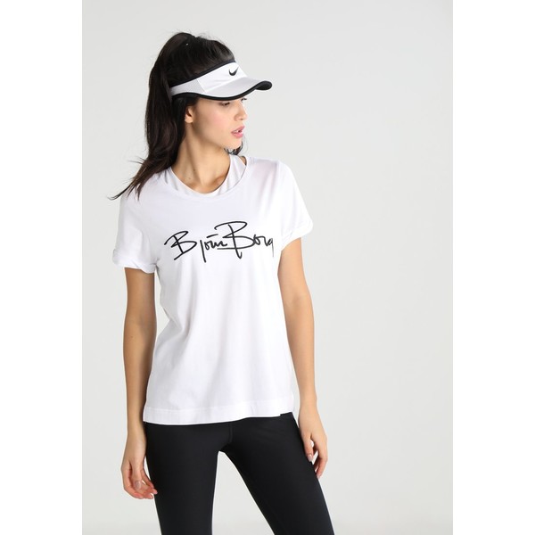 Björn Borg SIGNATURE T-shirt z nadrukiem brilliant white BJ241D022