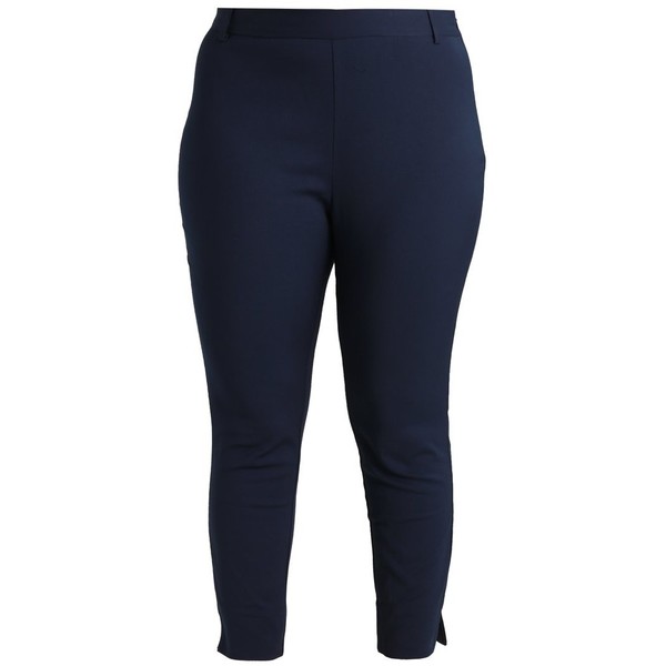 Anna Field Curvy Spodnie materiałowe dark blue AX821A001