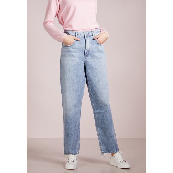 Agolde BAGGY Jeansy Relaxed Fit light-blue denim AGA21N00A