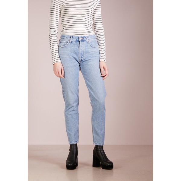 Agolde JAMIE HIGHRISE Jeansy Relaxed Fit brook AGA21N008