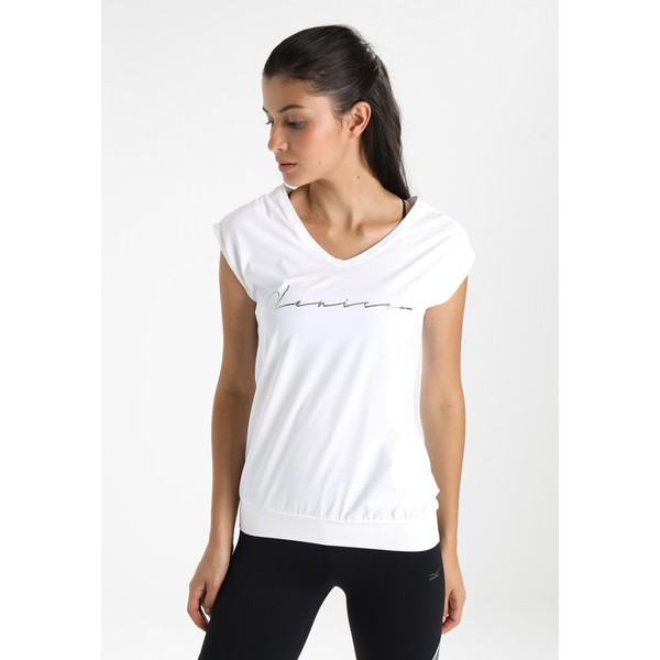 Venice Beach LILITH T-shirt z nadrukiem white 2VE41D05Q